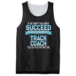 Fun Track And Field Coach Gift Funny Track Saying Mesh Reversible Basketball Jersey Tank