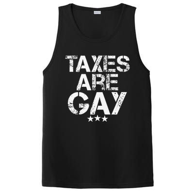 Funny Taxes Are Gay PosiCharge Competitor Tank