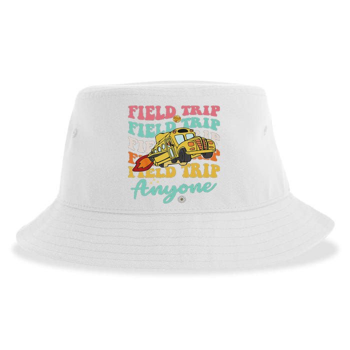 Field Trip Anyone Field Day Teacher Sustainable Bucket Hat
