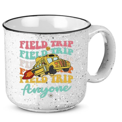 Field Trip Anyone Field Day Teacher 15oz Campfire Ceramic Mug