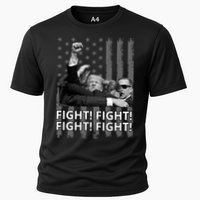 Fight Trump American Flag Rally Shooting Pennsylvania Performance Shirt