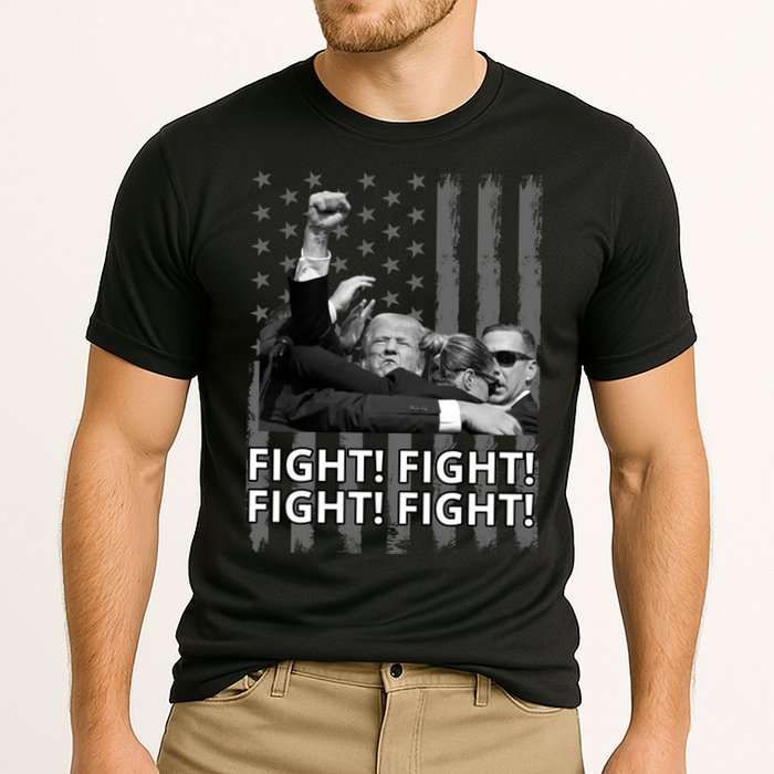 Fight Trump American Flag Rally Shooting Pennsylvania Performance Shirt