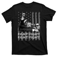 Fight Trump American Flag Rally Shooting Pennsylvania T-Shirt