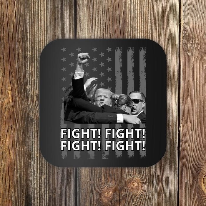 Fight Trump American Flag Rally Shooting Pennsylvania Coaster