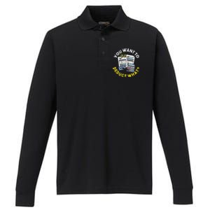 Funny Taxation Accountant CPA Gift Tax Performance Long Sleeve Polo