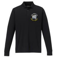 Funny Taxation Accountant CPA Gift Tax Performance Long Sleeve Polo