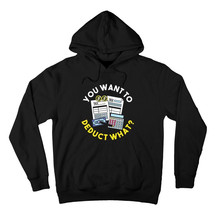 Funny Taxation Accountant CPA Gift Tax Hoodie