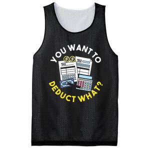 Funny Taxation Accountant CPA Gift Tax Mesh Reversible Basketball Jersey Tank