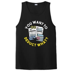 Funny Taxation Accountant CPA Gift Tax PosiCharge Competitor Tank