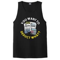 Funny Taxation Accountant CPA Gift Tax PosiCharge Competitor Tank