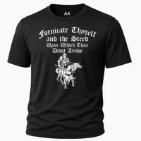 Fornicate Thyself And The Steed Upon Which Thou Didst Arrive Cooling Performance Crew T-Shirt