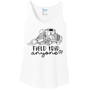 Field Trip Anyone Magic School Bus Science Teacher Ladies Essential Tank