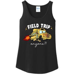 Field Trip Anyone Teacher Ladies Essential Tank