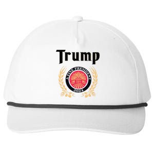 Funny Trump A Fine President 2024 Gift Snapback Five-Panel Rope Hat