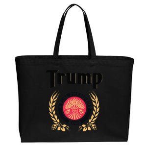 Funny Trump A Fine President 2024 Gift Cotton Canvas Jumbo Tote