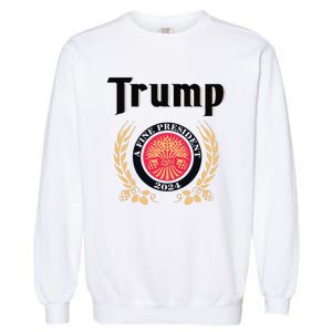 Funny Trump A Fine President 2024 Gift Garment-Dyed Sweatshirt