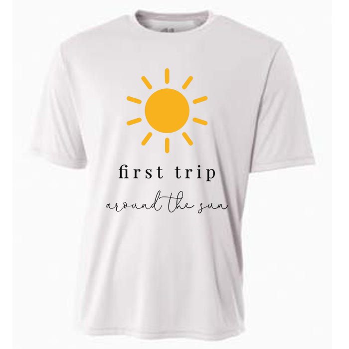 First Trip Around The Sun Cooling Performance Crew T-Shirt