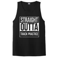 Funny Track And Field Design Straight Outta Track Practice PosiCharge Competitor Tank