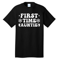 First Time Auntie Celebration Graphic Tall T-Shirt