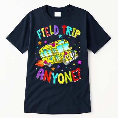 Field Trip Anyone Teacher Teaching School Bus Back To School Tall T-Shirt