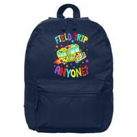 Field Trip Anyone Teacher Teaching School Bus Back To School 16 in Basic Backpack