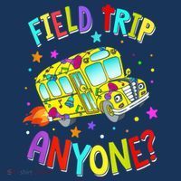 Field Trip Anyone Teacher Teaching School Bus Back To School Baby Bodysuit