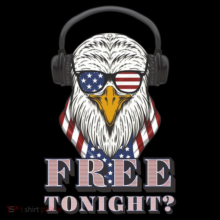Free Tonight America Tall T-Shirt