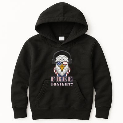 Free Tonight America Kids Hoodie