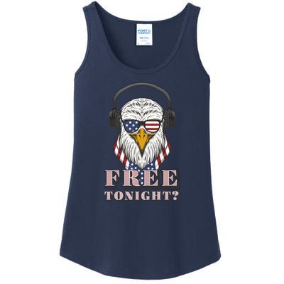 Free Tonight America Ladies Essential Tank