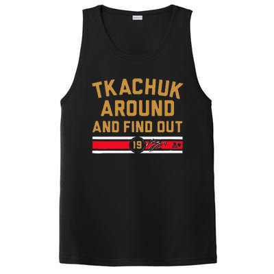 Funny Tkachuk Around And Find Out Florida Hockey Gift PosiCharge Competitor Tank