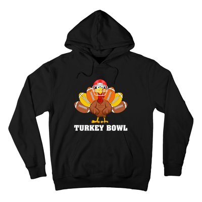 Funny Turkey American Football Bowl Thanksgiving Hoodie