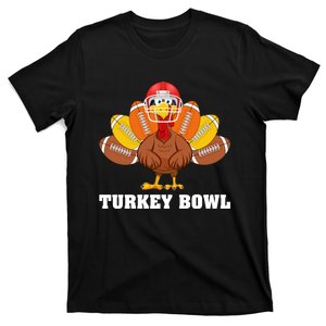 Funny Turkey American Football Bowl Thanksgiving T-Shirt