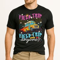 Field Trip Anyone School Bus Field Day Teacher Student Cooling Performance Crew T-Shirt