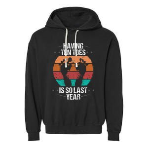 Funny Toe Amputee Sarcasm Humor Amputated Toe Survivor Garment-Dyed Fleece Hoodie