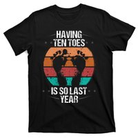 Funny Toe Amputee Sarcasm Humor Amputated Toe Survivor T-Shirt