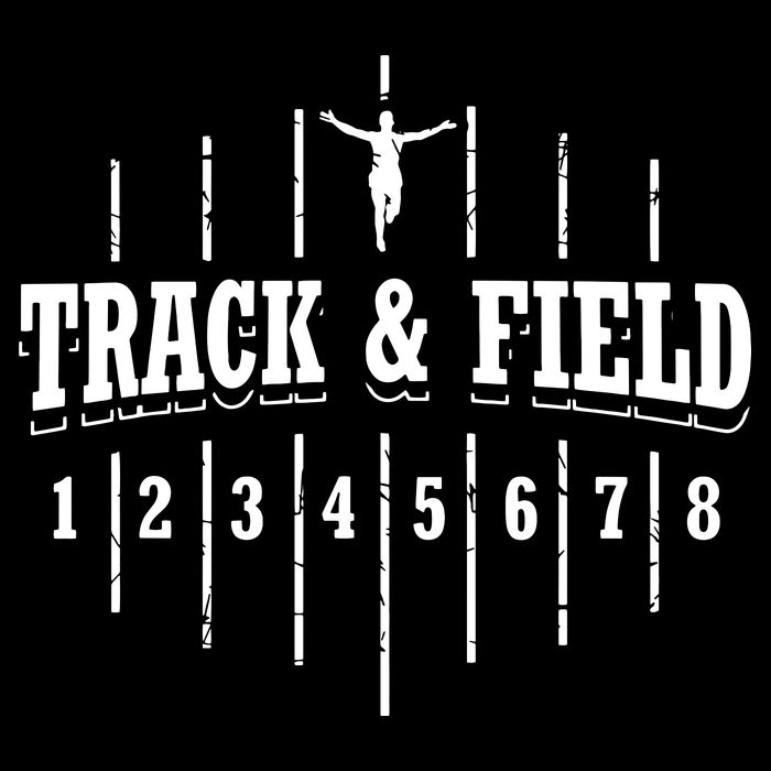 Funny Track And Field Design Runner Numbers 16 in Basic Backpack
