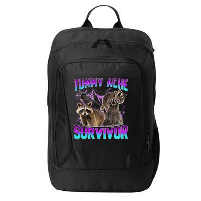 Funny Tummy Ache Survivor Raccoon City Backpack