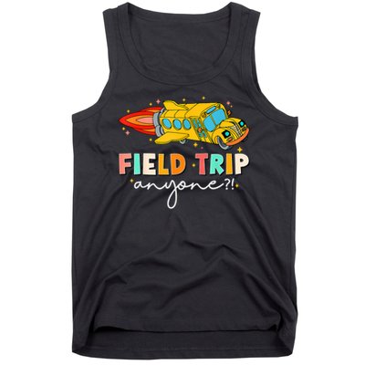 Field Trip Anyone Field Day Teachers Tank Top