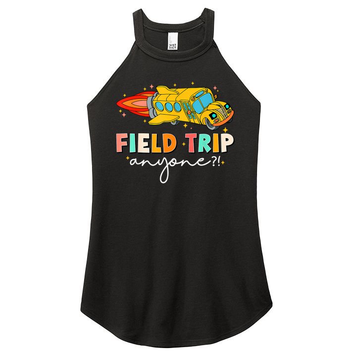 Field Trip Anyone Field Day Teachers Women's Perfect Tri Rocker Tank