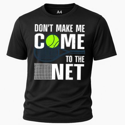 Funny Tennis Art For Adult Teens Tennis Player Lover Cooling Performance Crew T-Shirt
