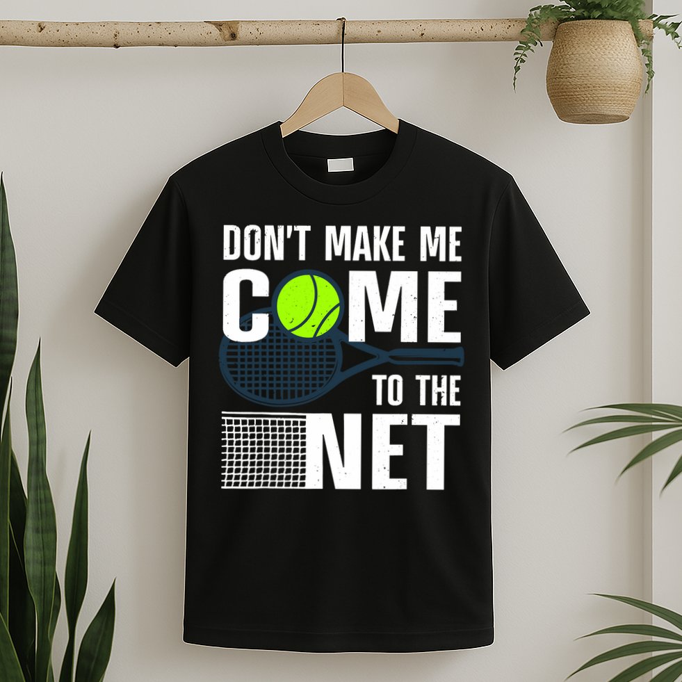 Funny Tennis Art For Adult Teens Tennis Player Lover T-Shirt