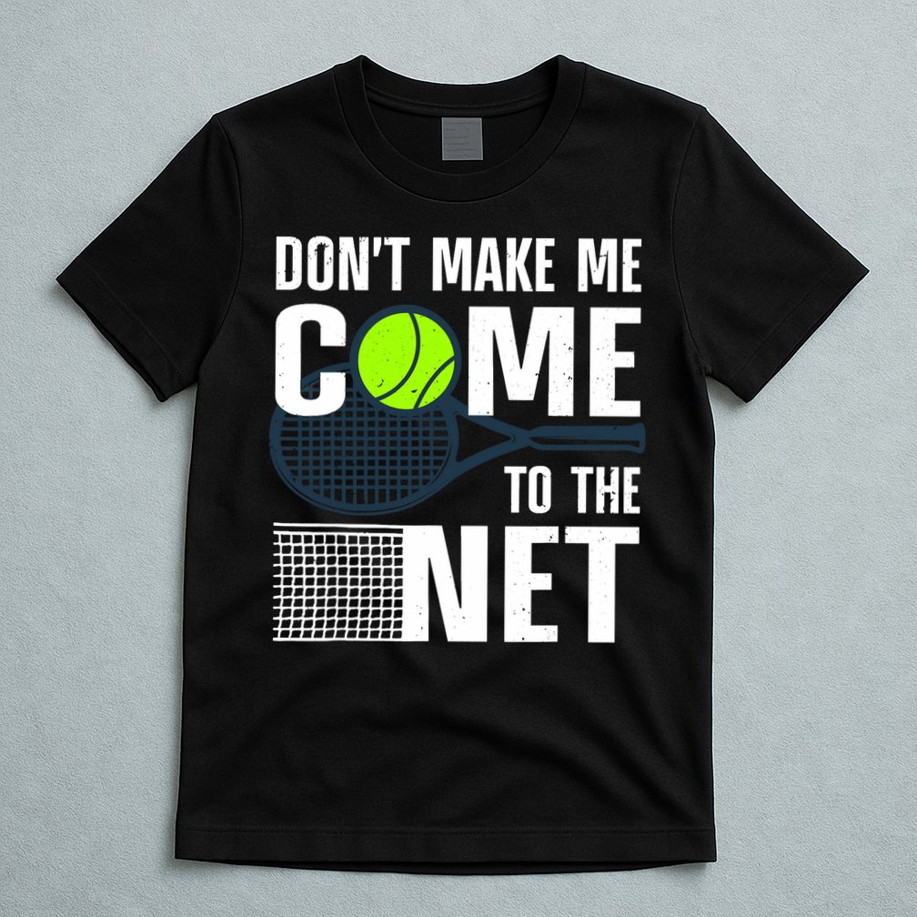 Funny Tennis Art For Adult Teens Tennis Player Lover T-Shirt