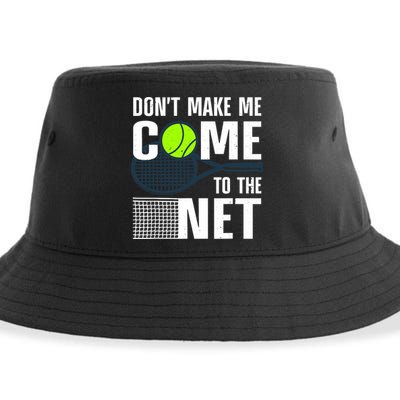 Funny Tennis Art For Adult Teens Tennis Player Lover Sustainable Bucket Hat
