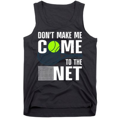 Funny Tennis Art For Adult Teens Tennis Player Lover Tank Top
