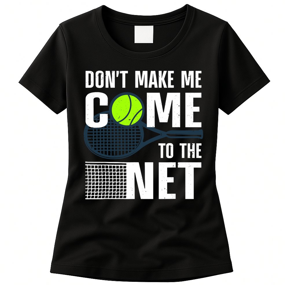 Funny Tennis Art For Adult Teens Tennis Player Lover Womens T-Shirt