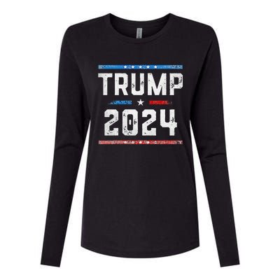 Funny Trump Arrest This Donald Trump Middle Finger President Womens Cotton Relaxed Long Sleeve T-Shirt