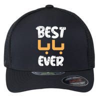 Funny Text Best Papa Ever Best Dad Ever Arab Arabic Funny Flexfit Unipanel Trucker Cap