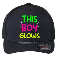 Funny This Boy Glows Cute B.Oys Man Son Party Team Gift Flexfit Unipanel Trucker Cap