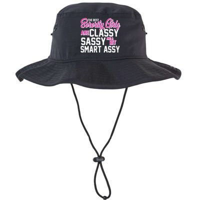 Funny The Best Sorority Girls Are Classy Sassy and bit Smart Assy Legacy Cool Fit Booney Bucket Hat