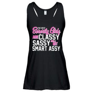 Funny The Best Sorority Girls Are Classy Sassy and bit Smart Assy Ladies Essential Flowy Tank